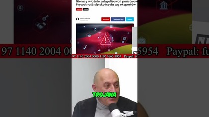 Niemcy: Państwowy Trojan Zagraża Wolności? #shorts