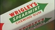 Reklama gum do żucia Wrigleys Spearmint