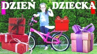 DZIEŃ DZIECKA.  DOSTAŁAM ROWER I INNE PREZENTY.  ZGADNIJCIE JAKIE?