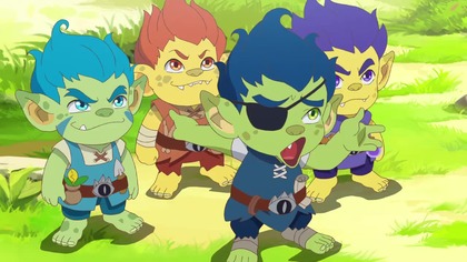 LEGO Elves Tajemnice Elvendale S01E02 Kr&oacute;l Goblin&oacute;w