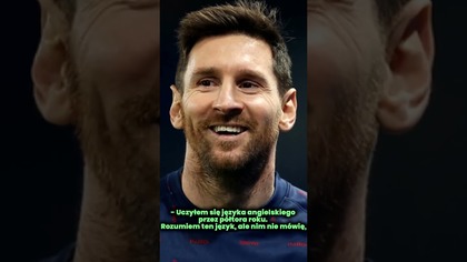 Dlaczego Leo Messi NIE MÓWI po angielsku #shorts