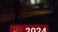 powitanie nowego roku...   2024 Olsztyn.