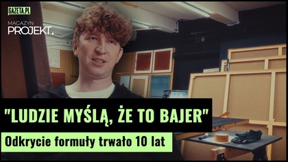 Maluje obrazy, które zmieniają kolor pod wpływem wilgoci | Gazeta.pl