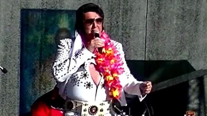 Elvis Presley is alive, and still plays