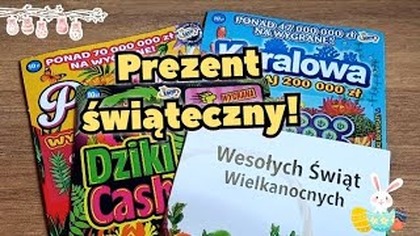 Zdrapki Lotto  Prezent świąteczny od Martiny Mari Mari 
