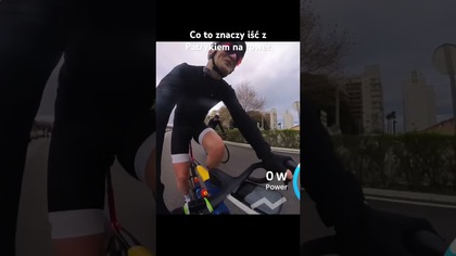 Co to znaczy iść z @PatrykPuciennik na rower #kolarstwo