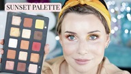 Test na zywo Natasha Denona Sunset Palette - Pierwsze wrażenie | DELICIOUS BEAUTY