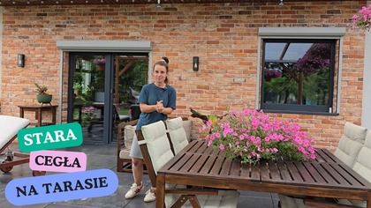 Wielkie zmiany na naszym tarasie. Układamy cegłę ciętą z lica. Efekt przeszedł nasze wszelkie wyobrażenia!

Cegła kupiona tutaj
https://brickfactory.eu/