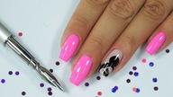 Mickey Mouse stylograph nail art / Mistero Milano - 9975 gorąca kalifornia, 1024 love7