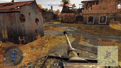 War Thunder - Tiger II P - Mikser na Shermany