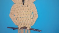 Sowa na szydełku.  Jak zrobić sowę? Poradnik krok po kroku.  Hand made owl.