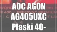 AOC AGON AG405UXC: Płaski 40-calowy monitor 21:9