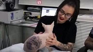 Zrobił tatuaż kotu!!!! [hit]