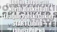Lublin: European North Basketball League: Polski Cukier START Lublin - Landstede Hammers Zwolle