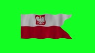 I created the flag of the Polish Navy from World War II #green #screen #nocopy FuH 1080