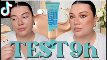 MEGA VIRALOWY PODKŁAD RIMMEL GLOW IT UP | 9h TEST NA MIESZANEJ CERZE HIT CZY DOBRY MARKETING?