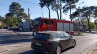 Alarmowo zastępy OSP i PSP oraz przeloty samolotów gaśniczych do pożaru lasu w Karczewie k.  Otwocka