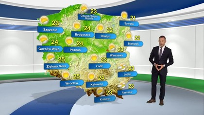 Prognoza pogody na TVN Meteo (16. 09. 2023)