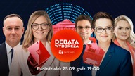 Debata wyborcza Gazeta.pl 25. 09. 2023 z przedstawicielami 5 komitetów wyborczych