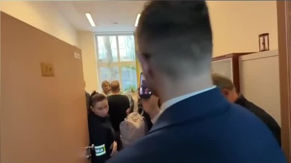 Prokurator blokuje przewodniczącą KRS! Protest w sądzie! #shorts