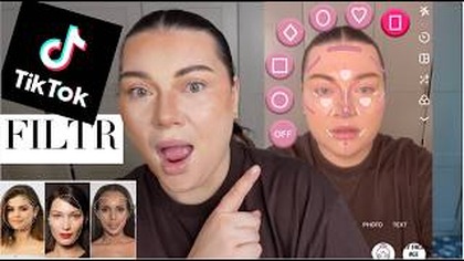TIKTOK WYBIERA MI KSZTAŁT TWARZY I MAKIJAŻ