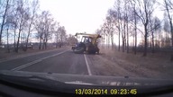 Traktor stanął jak wryty