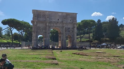 ROMA 2025 film 17 Łuk Konstantyna