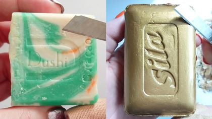 Soap Carving ASMR Relaxing Sounds no talking Satisfying ASMR Video