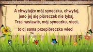 Dla dzieci Uciekła mi przepióreczka szybko linia melodyczna