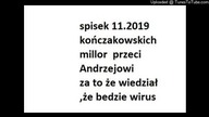 SPISEK5 millor kończakowskich z pobiciem taśmy prawdy z listopada 2019r nad Andrzej MIsiarz  w 15 mi
