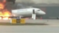 41 people are dead. Passenger plane crash in Moscow.