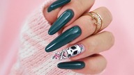 Halloween skull nails art tutorial / Gabrielle Nails Charbonne