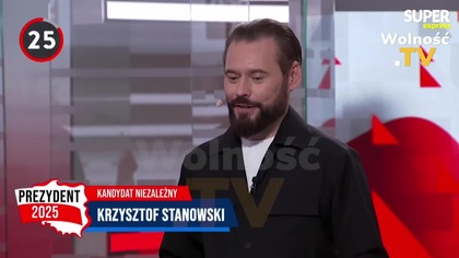 KRZYSZTOF STANOWSKI W DEBACIE PREZYDENCKIEJ - WSZYSTKIE WYPOWIEDZI!