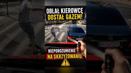 Nerwy za kierownicą rzadko prowadzą do dobrych decyzji.  Jak oceniasz tę sytuację? #kierowcy #droga