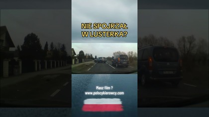 Nie spojrzeli w lusterka sekunda i kolizja  #kolizja #droga #wypadek #kierowcy #uwaga #uwaga