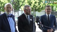 Spotkanie Andrzeja Dudy z Donaldem Trumpem - Grzegorz Braun, Janusz Korwin-Mikke, Robert Winnicki