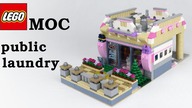 Lego MOC - Public Laundry - Publiczna Pralnia