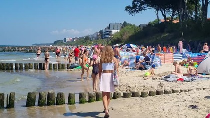 Ustronie Morskie Plaża 2025