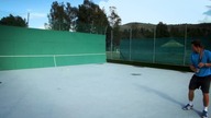 Ścianka treningowa do tennisa ziemnego