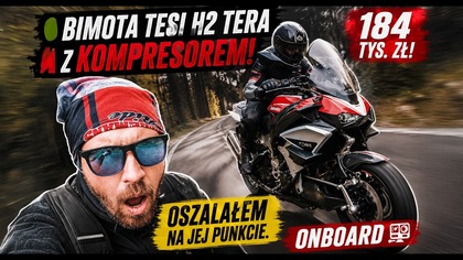WSIADŁEM NA MOTOCYKL ZA CENĘ MIESZKANIA! ONBOARD: BIMOTA TESI H2 TERA