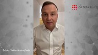 Andrzej Duda zakażony koronawirusem.  Czuję się dobrze.  Nie odczuwam żadnych symptomów