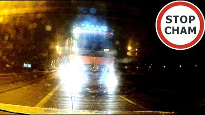 Poganiacz w ciężarówce na obwodnicy Warszawy S8/S2 #2021 Wasze Filmy