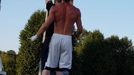 Kosz chciał mnie zabić #shorts #basketball #fail