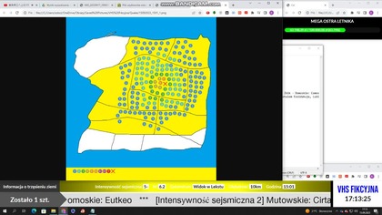 Wczesne ostrzeżenie przed trzęsieniem ziemi około 15:01 w dniu 15 września 2023 roku