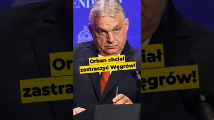 Orban chciał zastraszyć Węgrów! #Orban #Węgry #Magyar #wybory #polityka