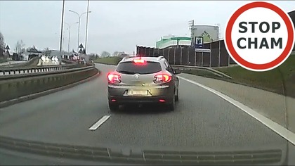 Nieudany wjazd z pasa rozbiegowego i wyhamowanie #2150 Wasze Filmy