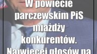 W powiecie parczewskim PiS miażdży konkurentów.  Najwięcej głosów na Szwaja