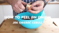 Jak obierać cebulę szybko, łatwo i przyjemnie | ASMR #asmr #cebula | Saute Szkoła Gotowania