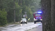 [TRĄBY] Alarmowo GBA Iveco Eurocargo z OSP Otwock-Jabłonna do zalanej piwnicy
