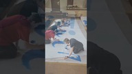 Tegoroczny napis hasła marszu właśnie został stworzony.  Przez kogo?